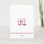 Grappige 25e Jubileum Kaart - Aanpasbaar (Achterkant)