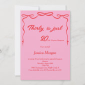 Grappige 30e bewerkbare printbare verjaardagsuitno kaart (Voorkant)