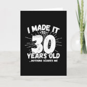 Grappige 30e verjaardag citaat sarcastisch 30 jaar kaart (Voorkant)