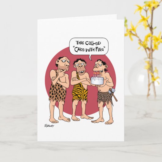 Grappige 30e verjaardag groet kaart (Gele Bloem)