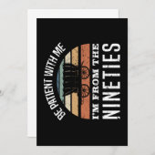 Grappige 30e verjaardag ik ben uit de jaren 1990 (Voorkant / Achterkant)