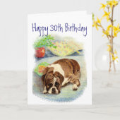 Grappige 30e verjaardag, Schattigee maar verdrieti Kaart (Gele Bloem)