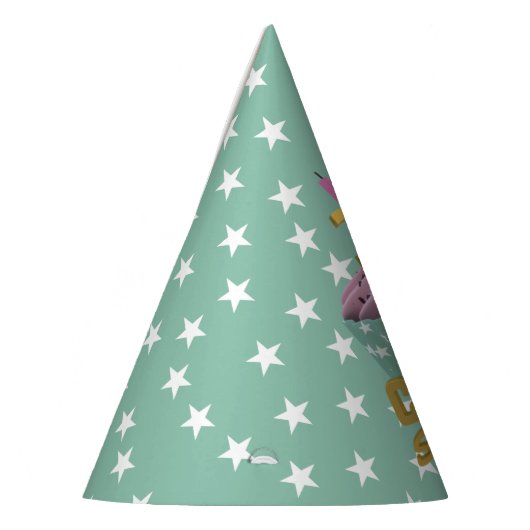 Grappige 30e verjaardag taart Smash Paper Party Pe Feesthoedjes (Links)