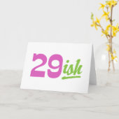 Grappige 30ste Verjaardag Kaart (Gele Bloem)