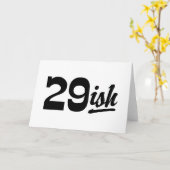 Grappige 30ste Verjaardag Kaart (Gele Bloem)