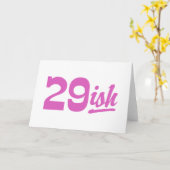 Grappige 30ste Verjaardag Kaart (Gele Bloem)