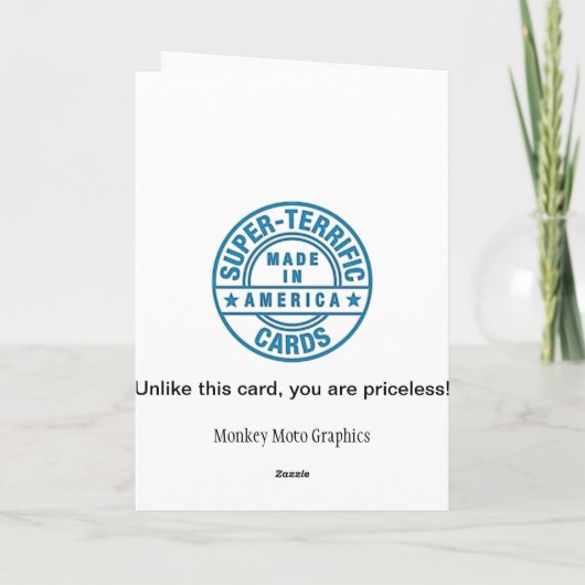 Grappige 32e verjaardag kaart (Achterkant)