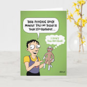 Grappige 35e verjaardag groet kaart (Gele Bloem)