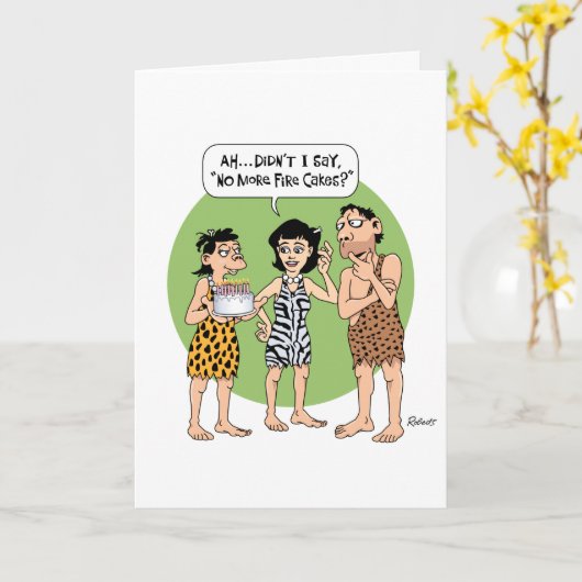 Grappige 36e verjaardag groet kaart (Gele Bloem)