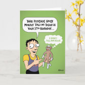 Grappige 37e verjaardag groet kaart (Gele Bloem)