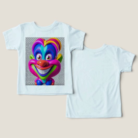 Grappige 3D-Cartoon (Ontwerp Voorkant & Achterkant)