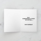 Grappige 40e verjaardag Kaart (Binnen)