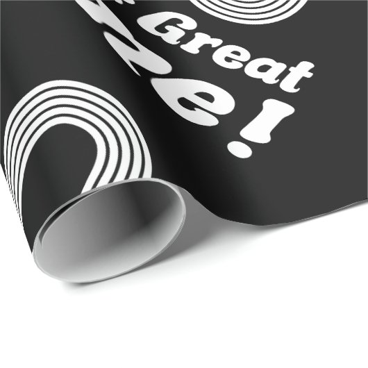 Grappige 40e verjaardag voor haar cadeaupapier (Rol Hoek)