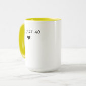 Grappige 40e verjaardagsviering mok (Voorkant links)