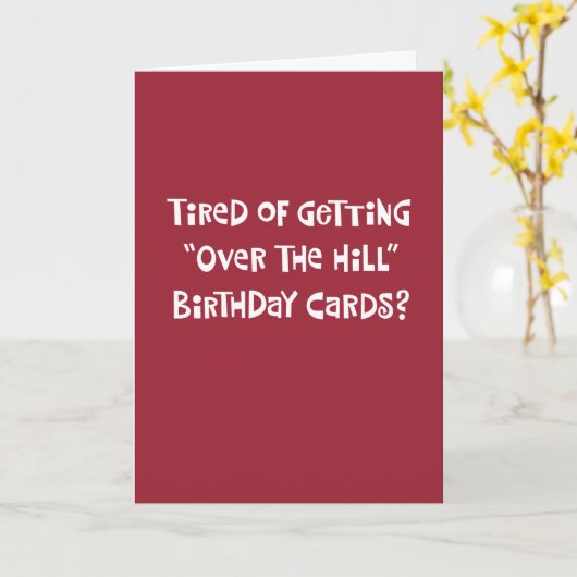 Grappige 48e Verjaardag Kaart (Gele Bloem)