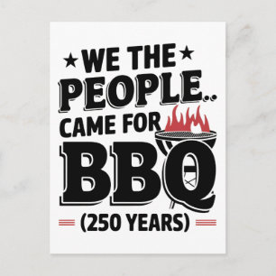 Grappige 4 juli 250e juli verjaardag   briefkaart