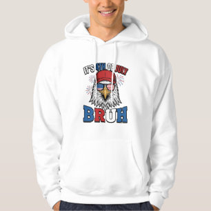 Grappige 4 juli Adelaar Bruh Patriottische Shirt O