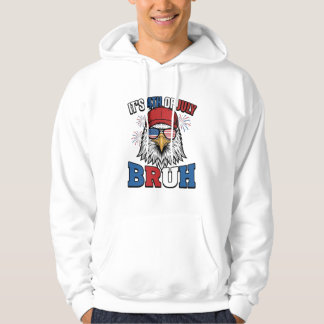 Grappige 4 juli Adelaar Bruh Patriottische Shirt O