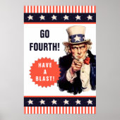 Grappige 4 juli poster (Voorkant)