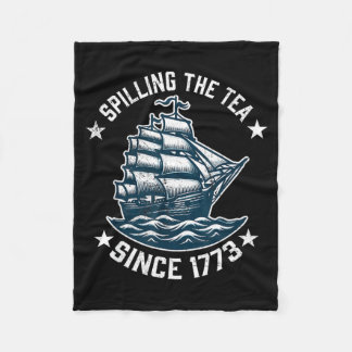 Grappige 4 juli thee morsen sinds 1773 fleece deken