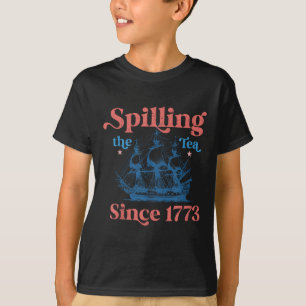 Grappige 4 juli Thee Morsen Sinds 1773 Vier T-shirt