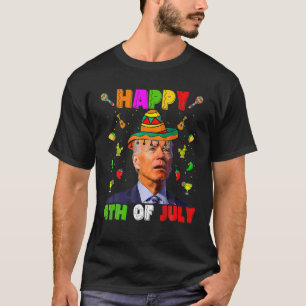 grappige 4e juli : vrolijke vierde van de cinco de t-shirt