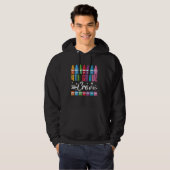 Grappige 4e klas bemanning vierde klas studenten t hoodie (Voorkant volledig)