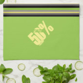 Grappige 50 / 50 paar handdoek (Gevouwen)