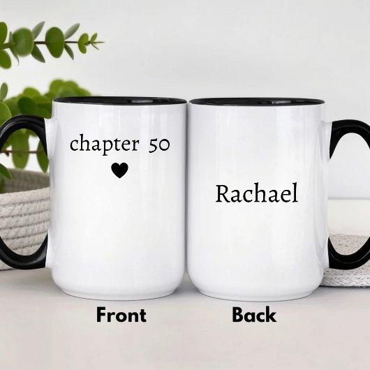 Grappige 50e verjaardag mok