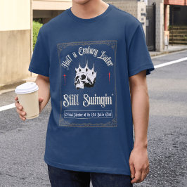 Grappige 50e Verjaardag Oude Ballen Club Nog Steed T-shirt