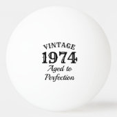 Grappige 50ste verjaardag 1974 Ouder tot in de per Pingpongbal (Voorkant)