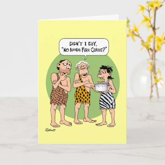 Grappige 52e verjaardag Kaart (Gele Bloem)