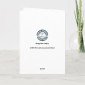 Grappige 57ste Verjaardag Kaart (Achterkant)