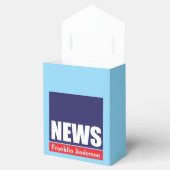 Grappige 60e verjaardag 🎉 Fake TV Nieuws Bedankdoosjes (Geopend)