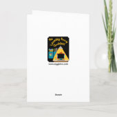 Grappige 60e verjaardag in Bell Bottoms Kaarten (Achterkant)