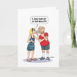 Grappige 60e Verjaardag Kaart voor Mannen