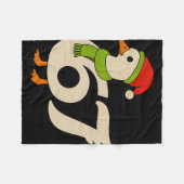 Grappige 67 Gans Kerstmis 6 7 Meme Eend Kerstman H Fleece Deken (Voorkant (Horizontaal))