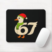 Grappige 67 Gans Kerstmis 6 7 Meme Eend Kerstman H Muismat (Met muis)