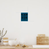 Grappige 67 Ierse 33 Bier Zes Poster (Keuken)