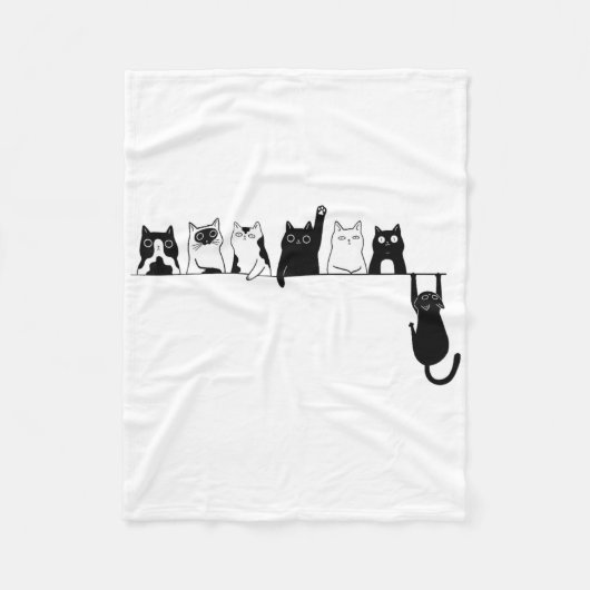 Grappige 67 Katten Meme Leraar Fleece Deken (Voorkant)