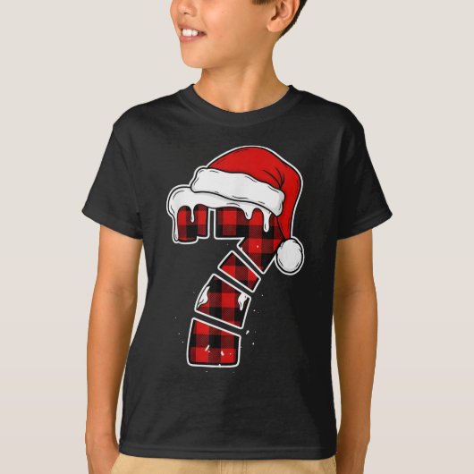 Grappige 67 kerst pyjama shirt zes zeven meme Br (Voorkant)