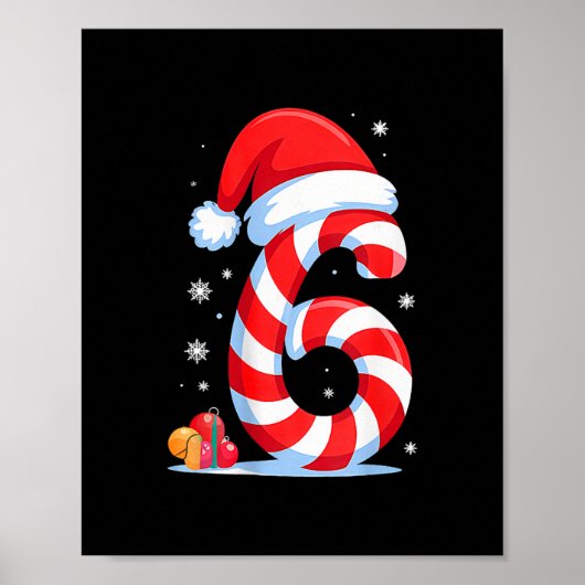 Grappige 67 Kerstmis 6 7 Zes Zeven Meme 6 7 Matchi Poster (Voorkant)
