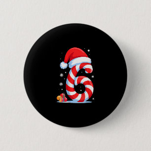 Grappige 67 Kerstmis 6 7 Zes Zeven Meme 6 7 Matchi Ronde Button 5,7 Cm