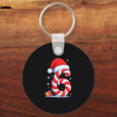 Grappige 67 Kerstmis 6 7 Zes Zeven Meme 6 7 Matchi Sleutelhanger (Voorkant)