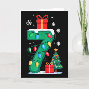Grappige 67 Kerstmis 6 7 Zes Zeven Meme 6 7 Overee Kaart