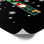 Grappige 67 Kerstmis 6 7 Zes Zeven Meme 6 7 Overee Poster (Hoek)