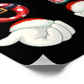 Grappige 67 Kerstmis Pyjama's Zes Zeven Meme 6 7 E Poster (Hoek)