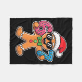 Grappige 67 Kerstmis Zes Zeven Meme Kerstmis Gembe Fleece Deken (Voorkant (Horizontaal))