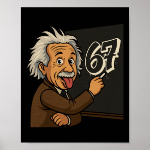 Grappige 67 leraar humor cadeau voor studenten  poster