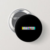Grappige 67 Meme 6oa7ed Glitch Art Retro Slang Goa Ronde Button 5,7 Cm (Voorkant /achterkant)